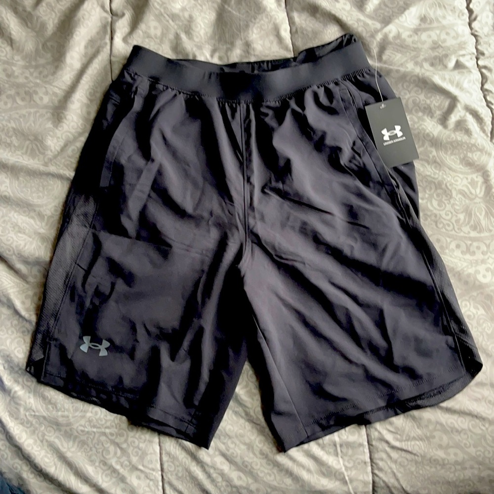 Under Armor Lined Running Shorts - Men’s Medium